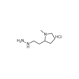 2-(2-肼基乙基)-1-甲基吡咯烷盐酸盐,2-(2-Hydrazinylethyl)-1-methylpyrrolidine hydrochloride