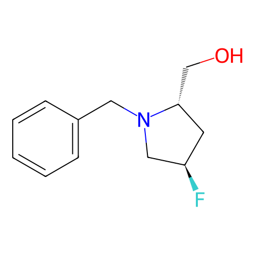 ((2S,4R)-1-苄基-4-氟吡咯烷-2-基)甲醇,((2S,4R)-1-Benzyl-4-fluoropyrrolidin-2-yl)methanol