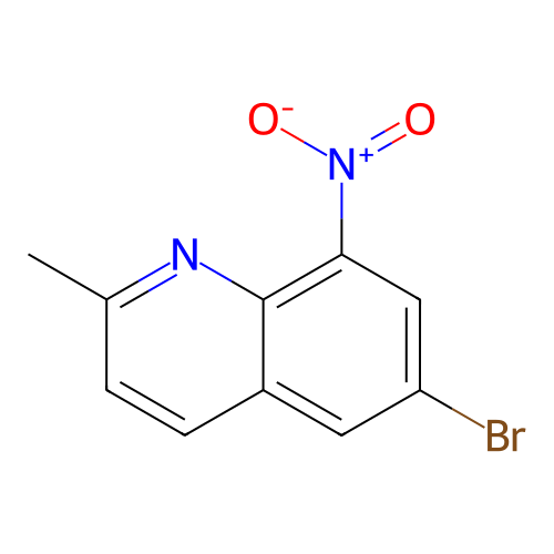 6-溴-2-甲基-8-硝基喹啉,6-Bromo-2-methyl-8-nitroquinoline