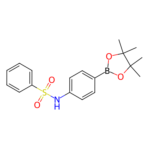 N-(4-(4,4,5,5-四甲基-1,3,2-二氧硼雜環(huán)戊烷-2-基)苯基)苯磺酰胺,N-(4-(4,4,5,5-Tetramethyl-1,3,2-dioxaborolan-2-yl)phenyl)benzenesulfonamide