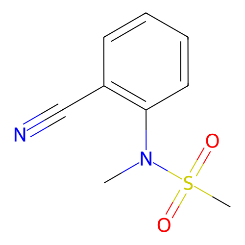 N-(2-氰基苯基)-N-甲基甲磺酰胺,N-(2-cyanophenyl)-N-methylmethanesulfonamide