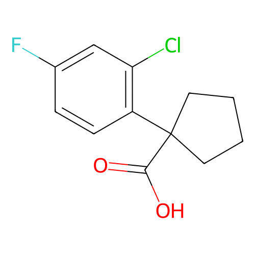 1-(2-氯-4-氟苯基)环戊烷羧酸,1-(2-Chloro-4-fluorophenyl)cyclopentanecarboxylic acid