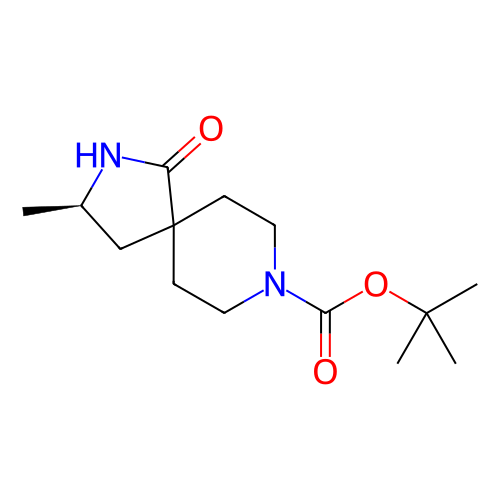 (R)-3-甲基-1-氧代-2,8-二氮杂螺[4.5]癸烷-8-甲酸叔丁酯,(R)-tert-Butyl 3-methyl-1-oxo-2,8-diazaspiro[4.5]decane-8-carboxylate