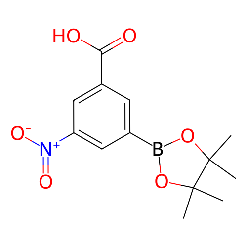 3-羧基-5-硝基苯基硼酸頻哪醇酯,3-Nitro-5-(4,4,5,5-tetramethyl-1,3,2-dioxaborolan-2-yl)benzoic acid