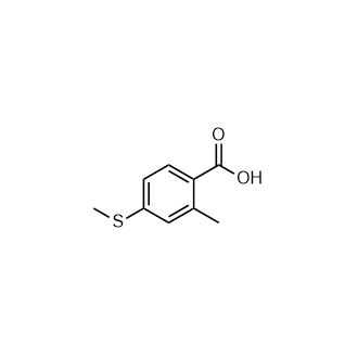 2-甲基-4-(甲硫基)苯甲酸,2-Methyl-4-(methylthio)benzoic acid