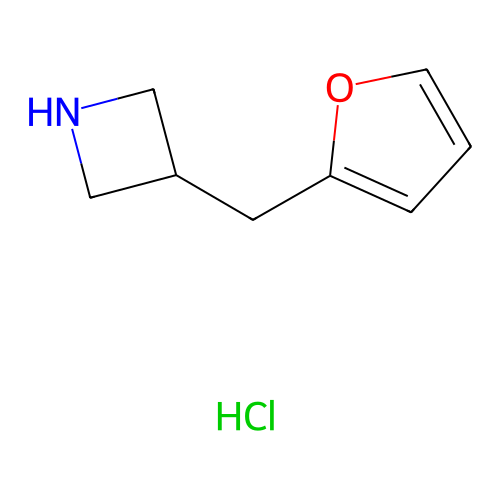 3-(呋喃-2-基甲基)氮雜環(huán)丁烷鹽酸鹽,3-(Furan-2-ylmethyl)azetidine hydrochloride