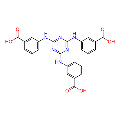 3,3',3‘’-((1,3,5-三嗪-2,4,6-三基)三(氮烷二基))三苯甲酸,3,3',3''-((1,3,5-Triazine-2,4,6-triyl)tris(azanediyl))tribenzoic acid