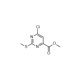 6-氯-2-(甲基硫烷基)嘧啶-4-羧酸甲酯,Methyl 6-chloro-2-(methylsulfanyl)pyrimidine-4-carboxylate