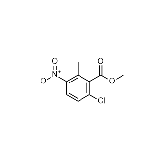 6-氯-2-甲基-3-硝基苯甲酸甲酯,Methyl 6-chloro-2-methyl-3-nitrobenzoate