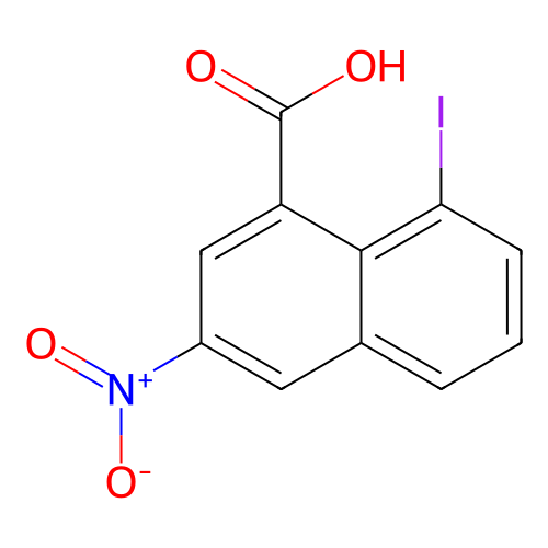 8-碘-3-硝基-1-萘甲酸,8-Iodo-3-nitro-1-naphthoic acid