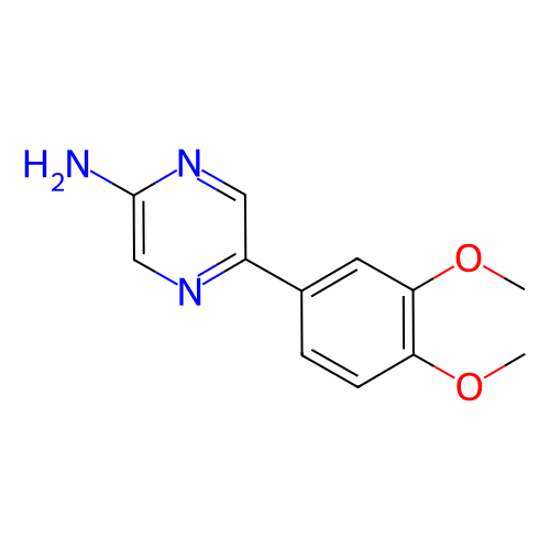 5-(3,4-二甲氧基苯基)吡嗪-2-胺,5-(3,4-Dimethoxyphenyl)pyrazin-2-amine