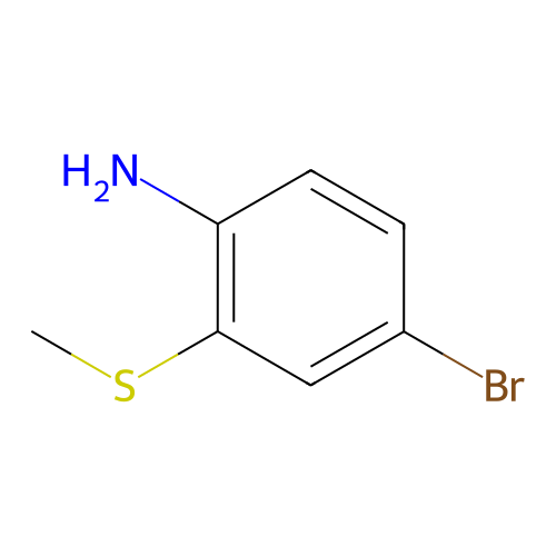 4-溴-2-(甲硫基)苯胺,4-Bromo-2-(methylthio)aniline