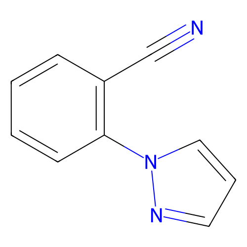 2-(1H-吡唑-1-基)苯甲腈,2-(1H-Pyrazol-1-yl)benzonitrile