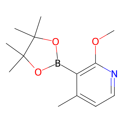 2-甲氧基-4-甲基-3-(4,4,5,5-四甲基-1,3,2-二氧雜硼烷-2-基)吡啶,2-Methoxy-4-methyl-3-(4,4,5,5-tetramethyl-1,3,2-dioxaborolan-2-yl)pyridine