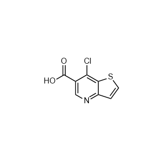 7-氯噻吩并[3,2-b]吡啶-6-羧酸,7-Chlorothieno[3,2-b]pyridine-6-carboxylic acid