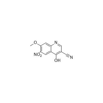4-羟基-7-甲氧基-6-硝基喹啉-3-甲腈,4-Hydroxy-7-methoxy-6-nitroquinoline-3-carbonitrile