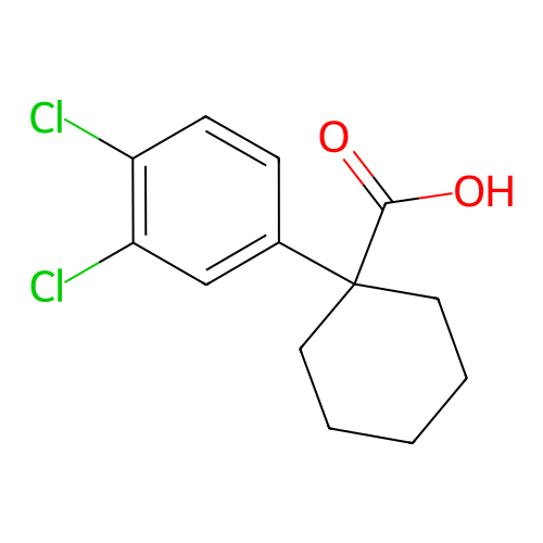 1-(3,4-二氯苯基)环己烷-1-羧酸,1-(3,4-Dichlorophenyl)cyclohexane-1-carboxylic acid