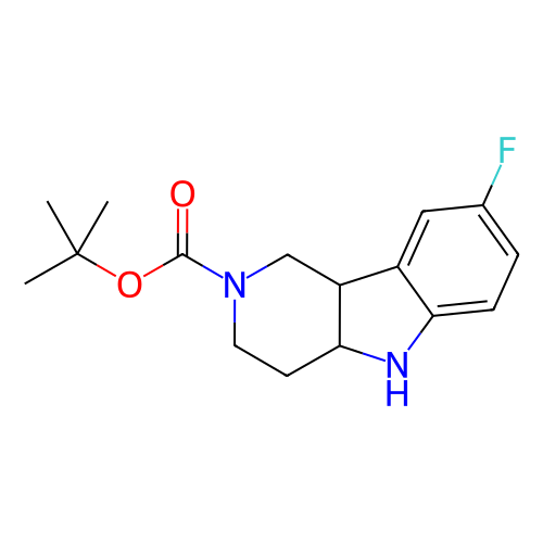 8-氟-3,4,4a，5-四氢-1H-吡啶并[4,3-b]吲哚-2(9bH)-羧酸叔丁酯,tert-Butyl 8-fluoro-3,4,4a,5-tetrahydro-1H-pyrido[4,3-b]indole-2(9bH)-carboxylate