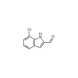 7-氯-1H-吲哚-2-甲醛,7-Chloro-1H-indole-2-carbaldehyde