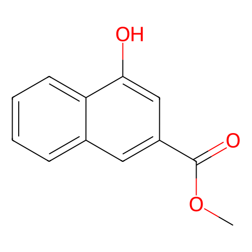 4-羟基-2-萘甲酸甲酯,Methyl 4-hydroxy-2-naphthoate