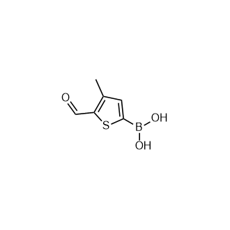 (5-甲酰基-4-甲基噻吩-2-基)硼酸,(5-Formyl-4-methylthiophen-2-yl)boronic acid