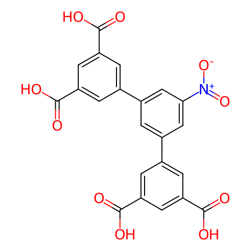 5'-硝基-[1,1':3',1''-三联苯]-3,3'',5,5''-四羧酸,5'-Nitro-[1,1':3',1''-terphenyl]-3,3'',5,5''-tetracarboxylic acid