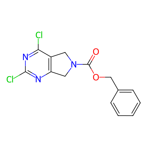 2,4-二氯-5,7-二氢-6H-吡咯并[3,4-d]嘧啶-6-羧酸苄酯,Benzyl 2,4-dichloro-5,7-dihydro-6H-pyrrolo[3,4-d]pyrimidine-6-carboxylate