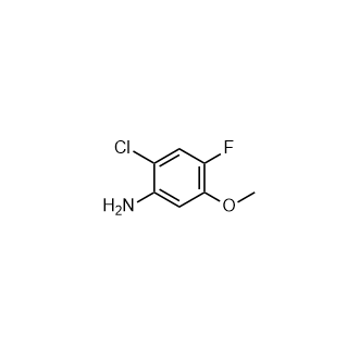 2-氯-4-氟-5-甲氧基-苯基胺,2-Chloro-4-fluoro-5-methoxy-phenylamine