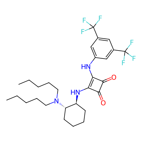 3-[[3,5-双(三氟甲基)苯基]氨基]-4-[[(1S,2S)-2-(二戊基)环己基]氨基]-3-环丁烯-1,2-二酮,3-[[3,5-Bis(trifluoromethyl)phenyl]amino]-4-[[(1S,2S)-2-(dipentylamino)cyclohexyl]amino]-3-cyclobutene-1,2-dione