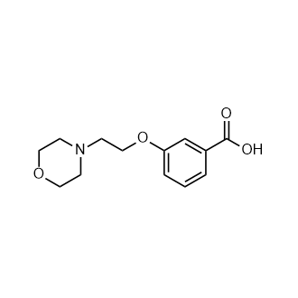 3-(2-吗啉乙氧基)苯甲酸,3-(2-Morpholinoethoxy)benzoic acid