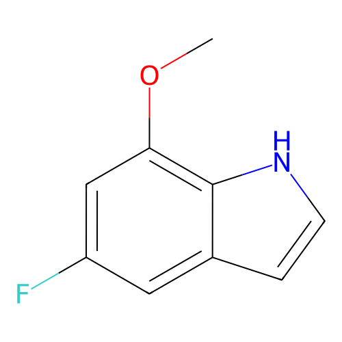 5-氟-7-甲氧基-1H-吲哚,5-Fluoro-7-methoxy-1H-indole