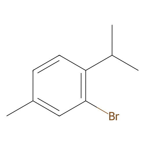 2-溴-4-甲基-1-(丙-2-基)苯,2-Bromo-4-methyl-1-(propan-2-yl)benzene