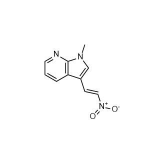 1-甲基-3-[(E)-2-硝基乙烯基]吡咯并[2,3-b]吡啶,1-methyl-3-[(E)-2-nitroethenyl]pyrrolo[2,3-b]pyridine