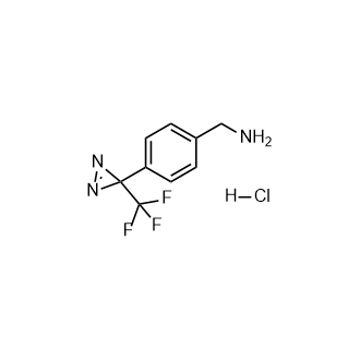 (4-(3-(三氟甲基)-3H-二氮杂-3-基)苯基)甲胺盐酸盐,(4-(3-(Trifluoromethyl)-3H-diazirin-3-yl)phenyl)methanamine hydrochloride