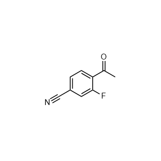 4-乙酰-3-氟苯甲腈,4-Acetyl-3-fluorobenzonitrile