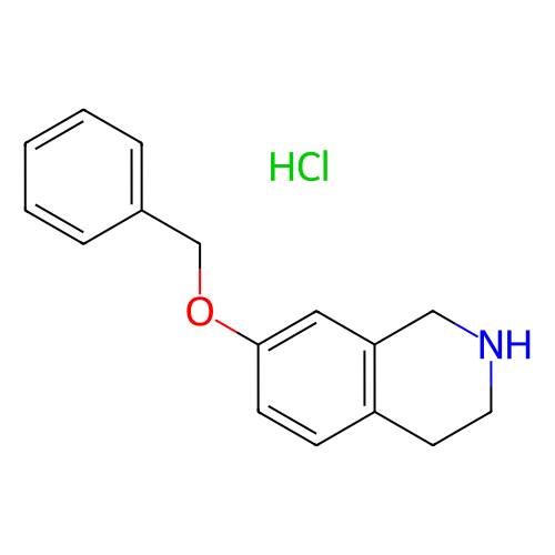 7-(苄氧基)-1,2,3,4-四氢异喹啉盐酸盐,7-(Benzyloxy)-1,2,3,4-tetrahydroisoquinoline hydrochloride