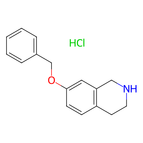 7-(芐氧基)-1,2,3,4-四氫異喹啉鹽酸鹽,7-(Benzyloxy)-1,2,3,4-tetrahydroisoquinoline hydrochloride