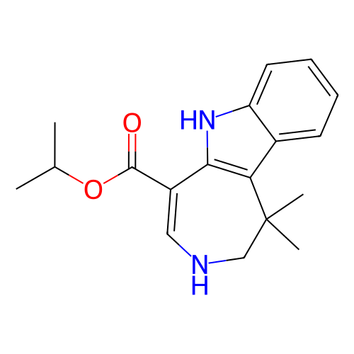 1,2,3,6-四氢-1,1-二甲基-氮杂卓酮[4,5-B]吲哚-5-羧酸-1-甲基乙酯,Isopropyl 1,1-dimethyl-1,2,3,6-tetrahydroazepino[4,5-b]indole-5-carboxylate