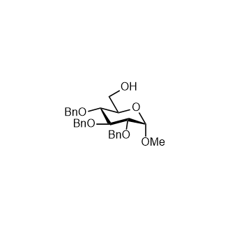 2,3,4-三-O-苄基-α-D-吡喃葡萄糖苷甲酯,Methyl 2,3,4-tri-O-benzyl-α-D-glucopyranoside