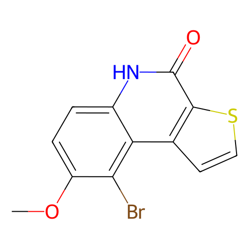 9-溴-8-甲氧基噻吩并[2,3-c]喹啉-4(5H)-酮,9-Bromo-8-methoxythieno[2,3-c]quinolin-4(5H)-one