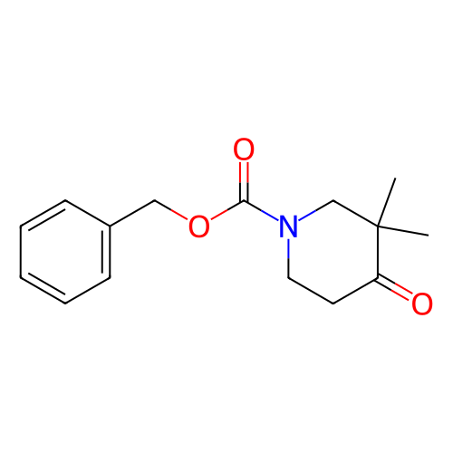 3,3-二甲基-4-氧代哌啶-1-羧酸苄酯,Benzyl 3,3-dimethyl-4-oxopiperidine-1-carboxylate