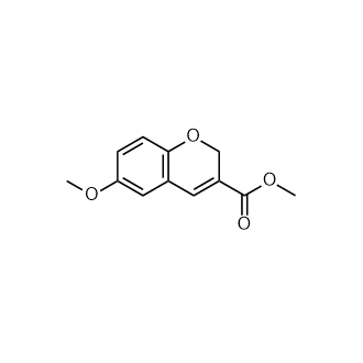 6-甲氧基-2H-色烯-3-羧酸甲酯,Methyl 6-methoxy-2H-chromene-3-carboxylate