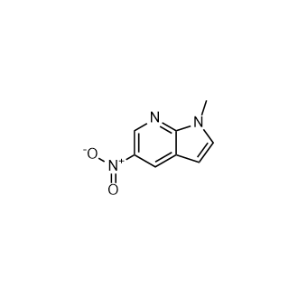 1-甲基-5-硝基-1H-吡咯并[2,3-b]吡啶,1-Methyl-5-nitro-1H-pyrrolo[2,3-b]pyridine