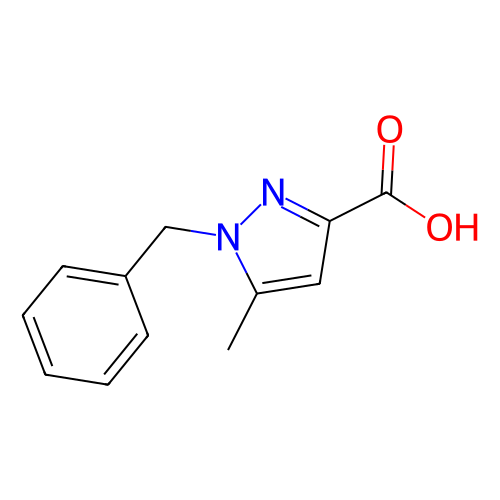 1-苄基-5-甲基-1H-吡唑-3-羧酸,1-Benzyl-5-methyl-1H-pyrazole-3-carboxylic acid