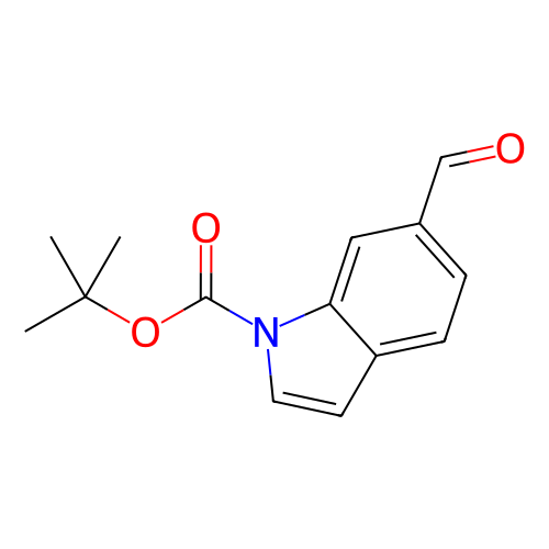 6-甲酰基-1H-吲哚-1-羧酸叔丁酯,tert-Butyl 6-formyl-1H-indole-1-carboxylate