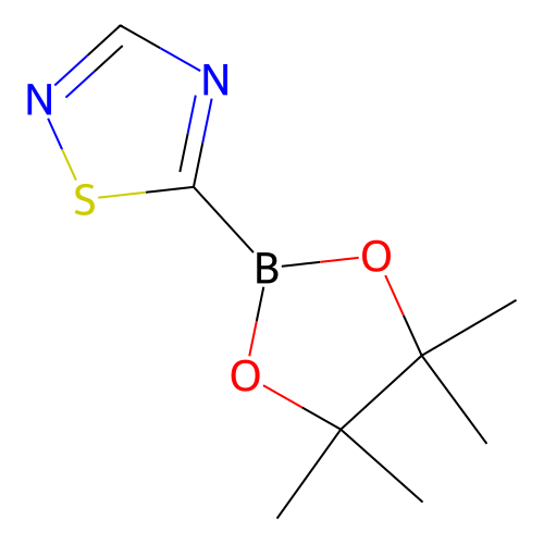 5-(4,4,5,5-四甲基-1,3,2-二噁硼烷-2-基)-1,2,4-噻二唑,5-(4,4,5,5-Tetramethyl-1,3,2-dioxaborolan-2-yl)-1,2,4-thiadiazole