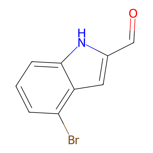 4-溴-1H-吲哚-2-甲醛,4-Bromo-1H-indole-2-carboxaldehyde