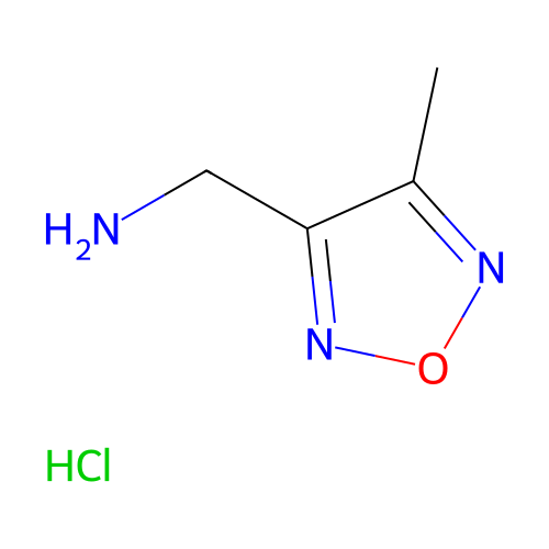 (4-甲基-1,2,5-噁二唑-3-基)甲胺盐酸盐,(4-Methyl-1,2,5-oxadiazol-3-yl)methanamine hydrochloride
