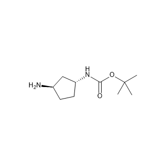 ((1R,3R)-3-氨基环戊基)氨基甲酸叔丁酯,tert-Butyl ((1R,3R)-3-aminocyclopentyl)carbamate