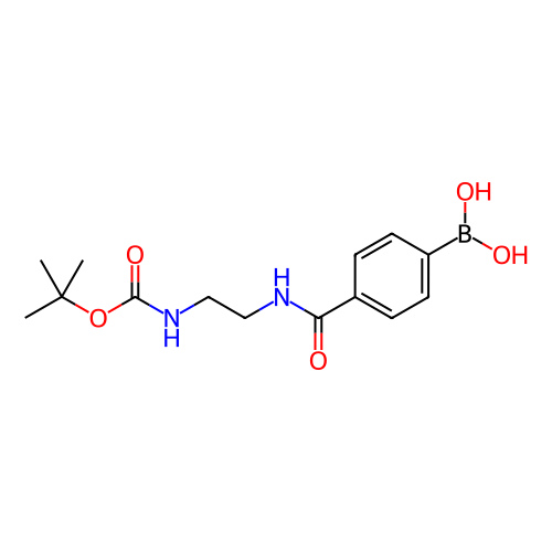 (4-((2-((叔丁氧基羰基)氨基)乙基)氨基甲?；?苯基)硼酸,(4-((2-((Tert-butoxycarbonyl)amino)ethyl)carbamoyl)phenyl)boronic acid
